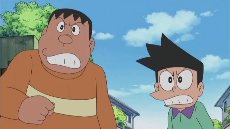 Ngắm tình bạn suneo và chaien hài hước