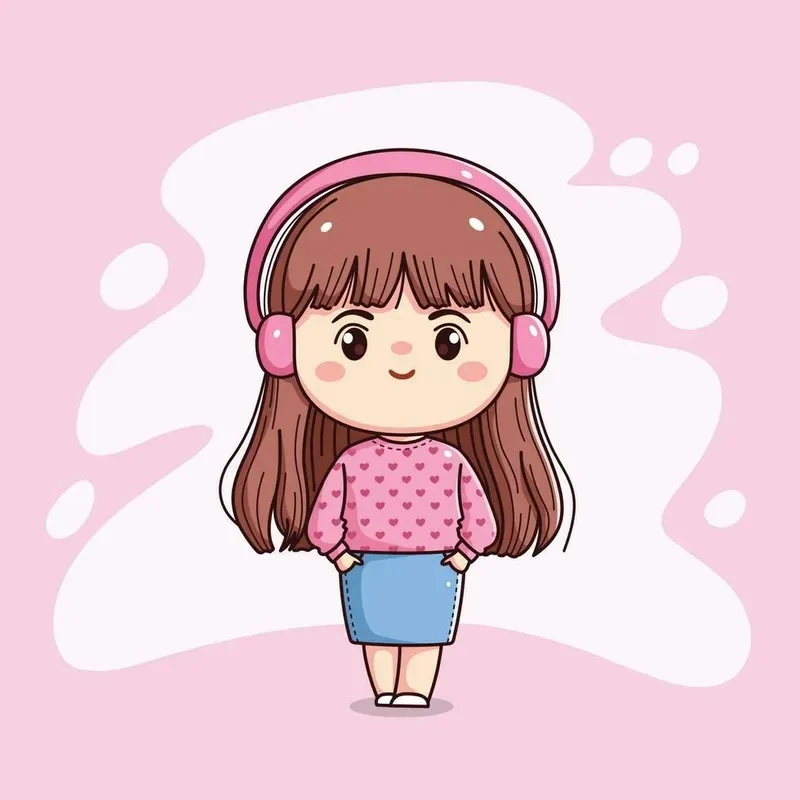 Ảnh đại diện nữ chibi cho những cô nàng dễ thương