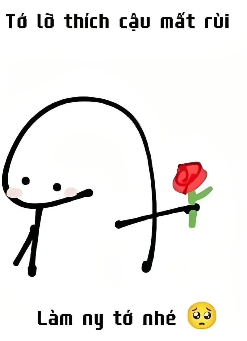 Thức dậy cùng những hình tặng hoa meme viral