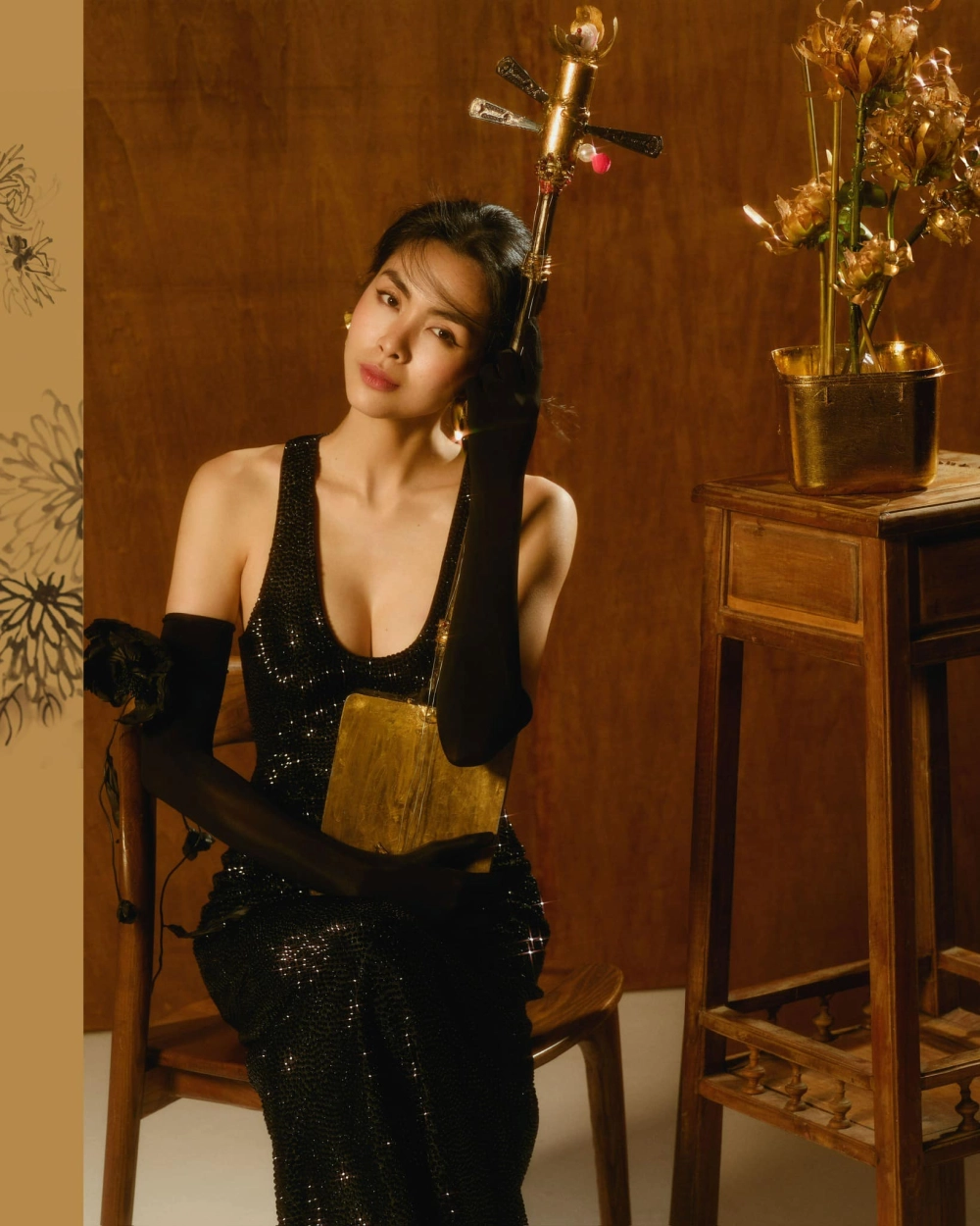 Diễn viên Tăng Thanh Hà nổi bật với vẻ đẹp dịu dàng