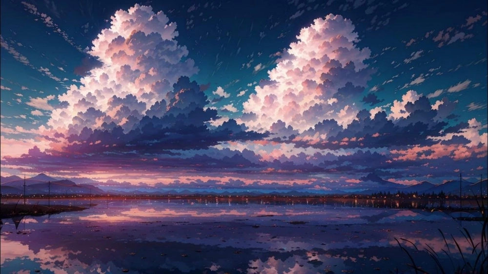 Tải ảnh phong cảnh anime đẹp tuyệt vời cho màn hình của bạn