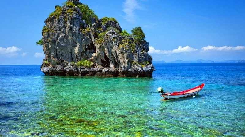 Ngắm hoàng hôn qua tranh phong cảnh biển hoàng hôn lung linh