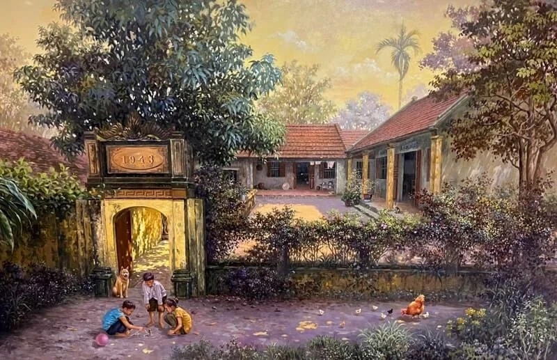 Thưởng thức tranh phong cảnh đẹp 3d chân thực và nổi bật