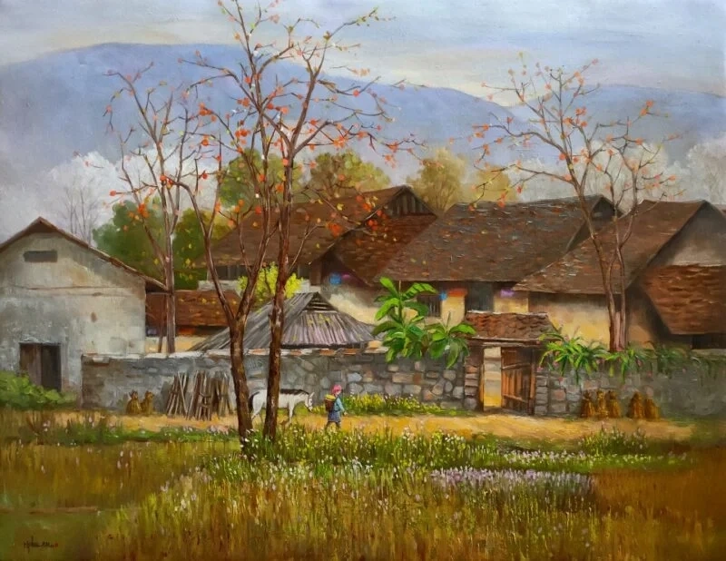 Ngắm tranh phong cảnh biển đẹp rộng lớn và mênh mông