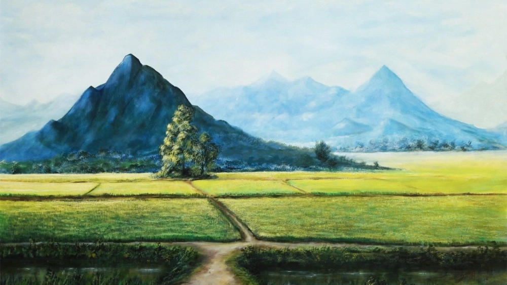 Chiêm ngưỡng tranh thiên nhiên 3d sống động như thật