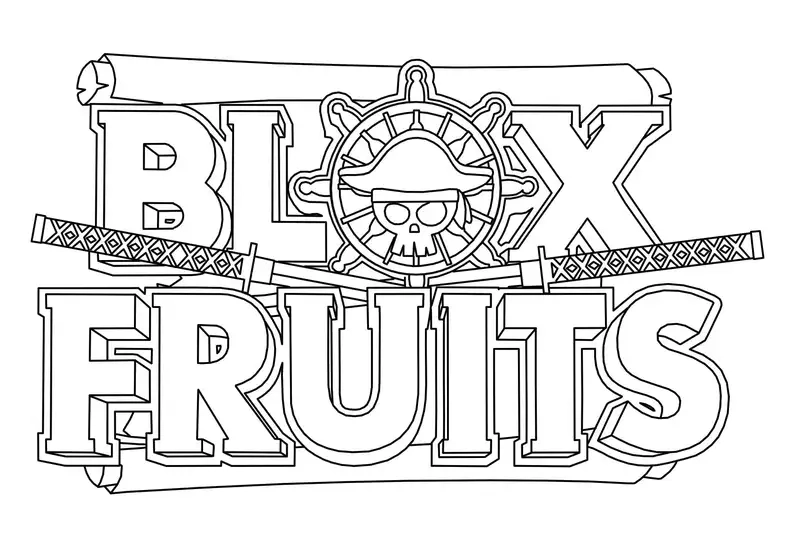 Khám phá sức mạnh tranh tô màu Kitsune Blox Fruits thần bí