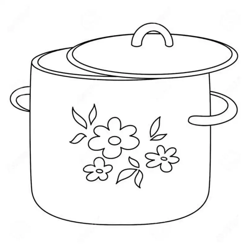 Tranh tô màu cái nồi là như thế nào