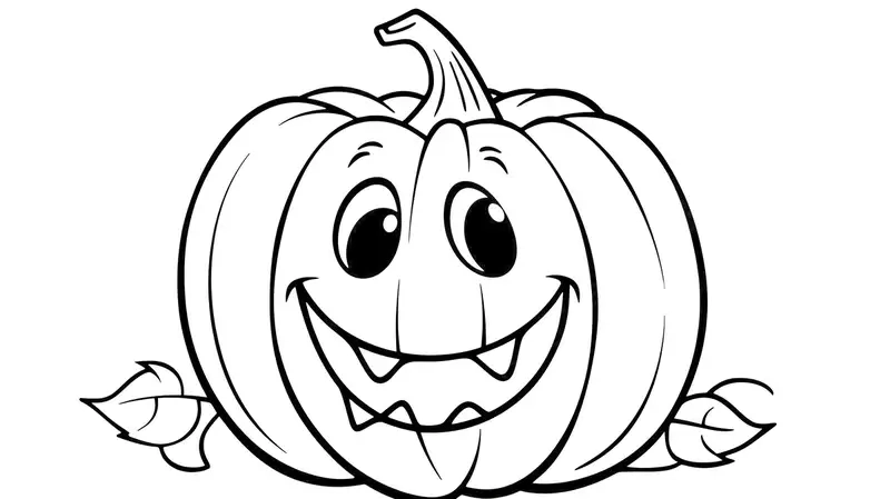 Rộn ràng lễ hội với halloween tô màu