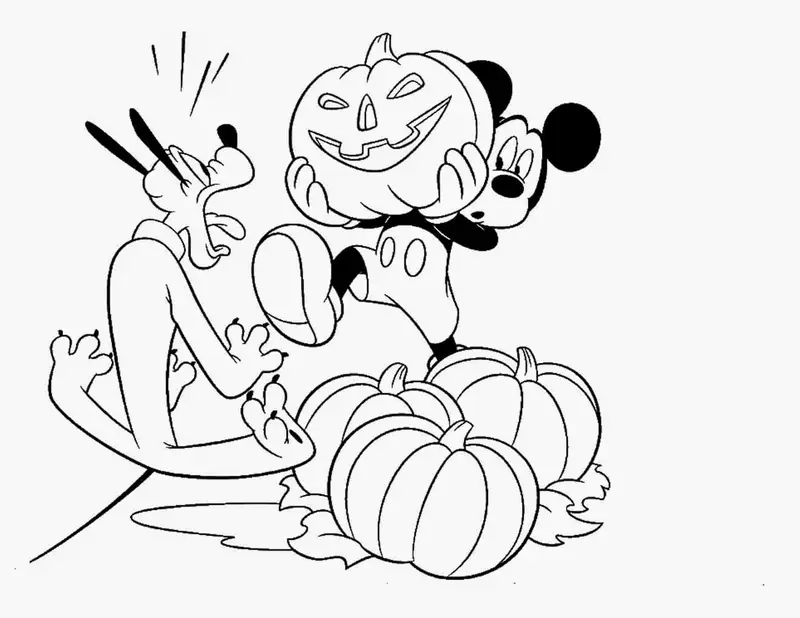 Sưu tầm thêm bộ in tranh tô màu halloween