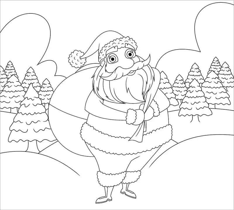 Tranh tô màu Noel là như thế nào