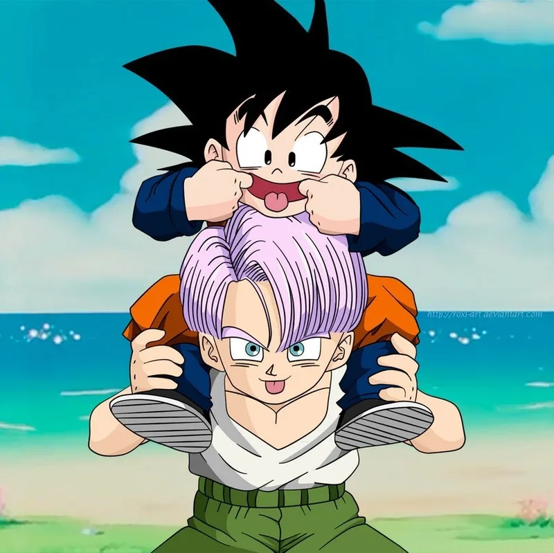 Trải nghiệm tuổi thơ đầy kịch tính với trunks goten