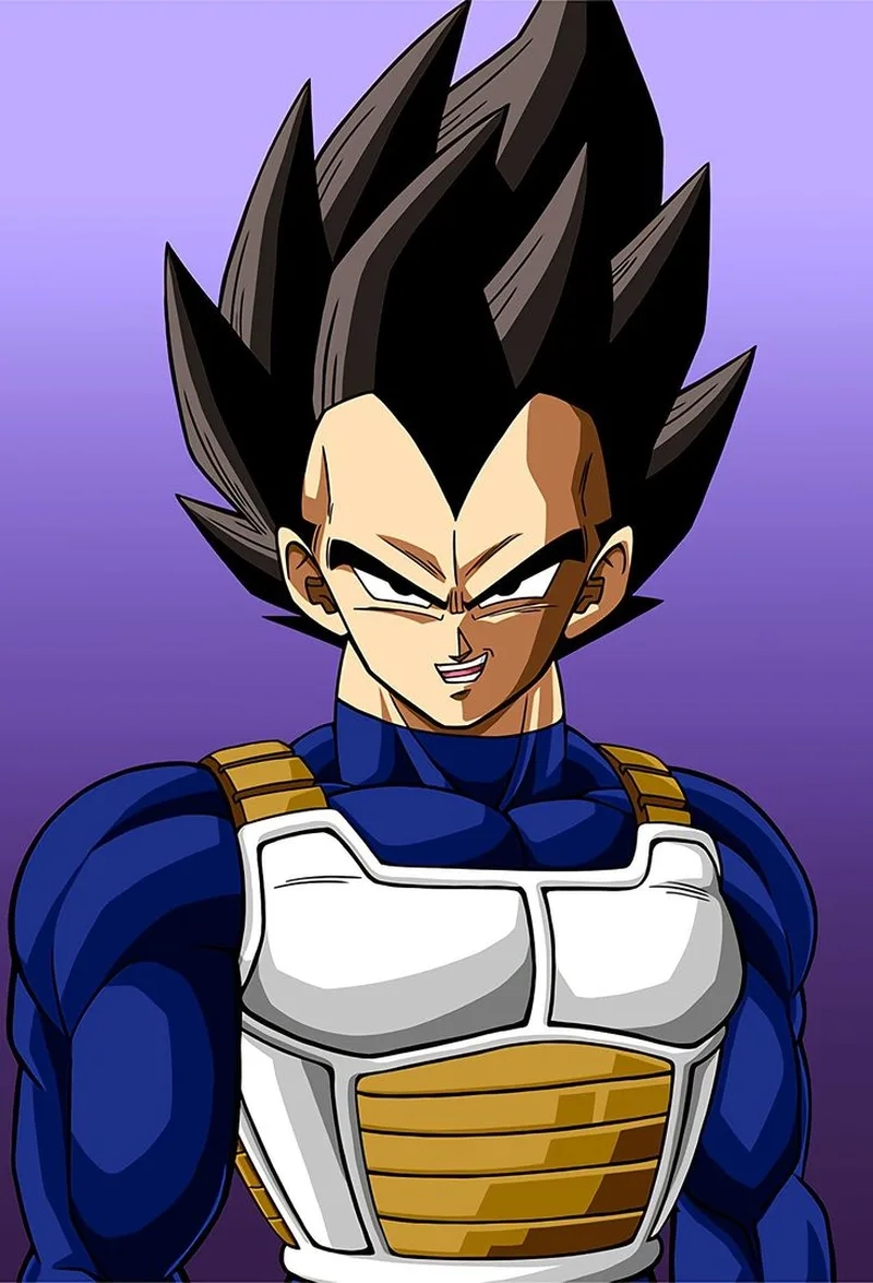 Hình nền cực sắc nét với vegeta wallpaper 4k