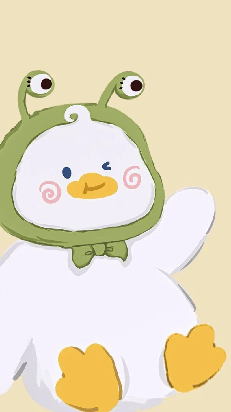 Cực xinh với bộ sưu tập hình vịt chibi được yêu thích