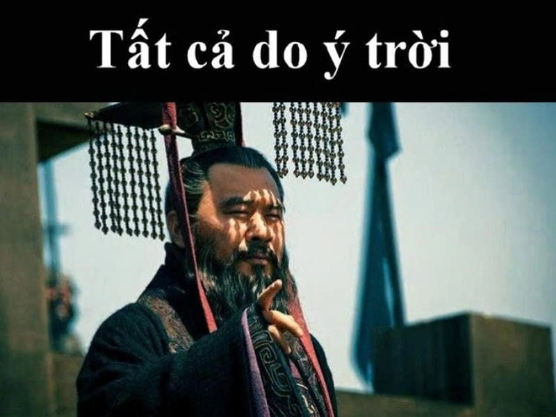 Lạc lối trong thế giới caption ý trời meme