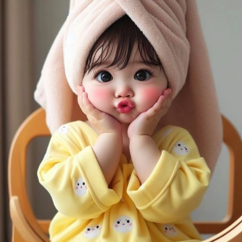 Nhân vật chibi cute biểu cảm vui nhộn