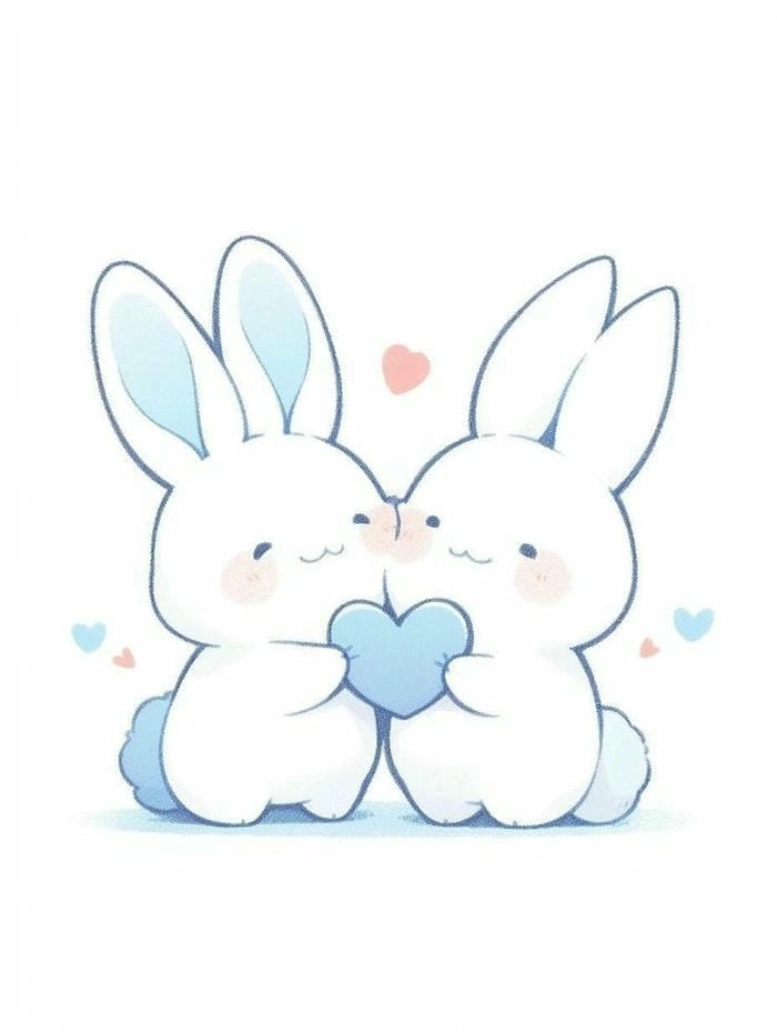 Anime thỏ cute hình chibi ngọt ngào gợi cảm