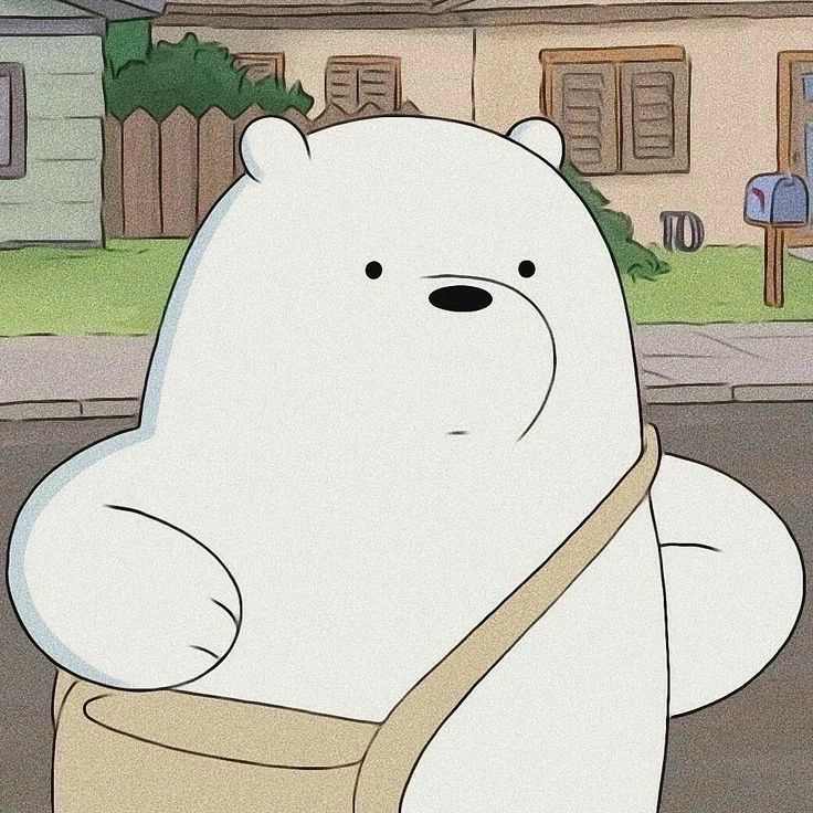 Ảnh gấu trắng đáng yêu và dễ mến