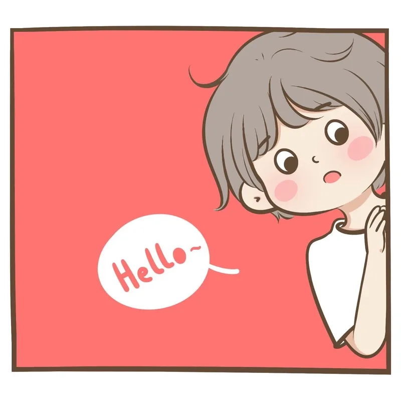 Hello meme cute phiên bản đáng yêu