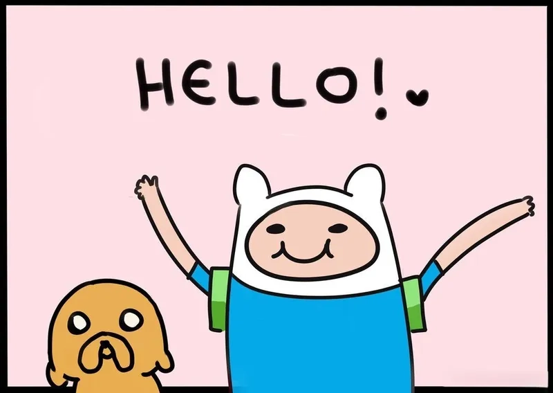 Hello meme hài hước chào hỏi vui nhộn