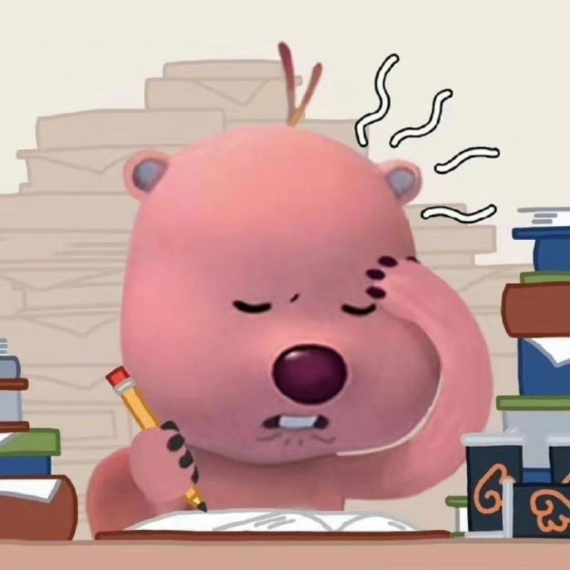 Gấu loopy meme dễ thương ngố tàu cười lăn