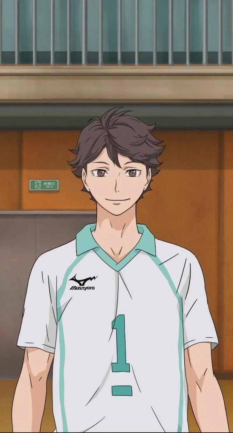 Oikawa với thần thái tự tin và sức hút nổi bật