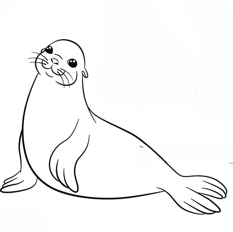 Tranh tô màu cho bé mầm non đơn giản dễ