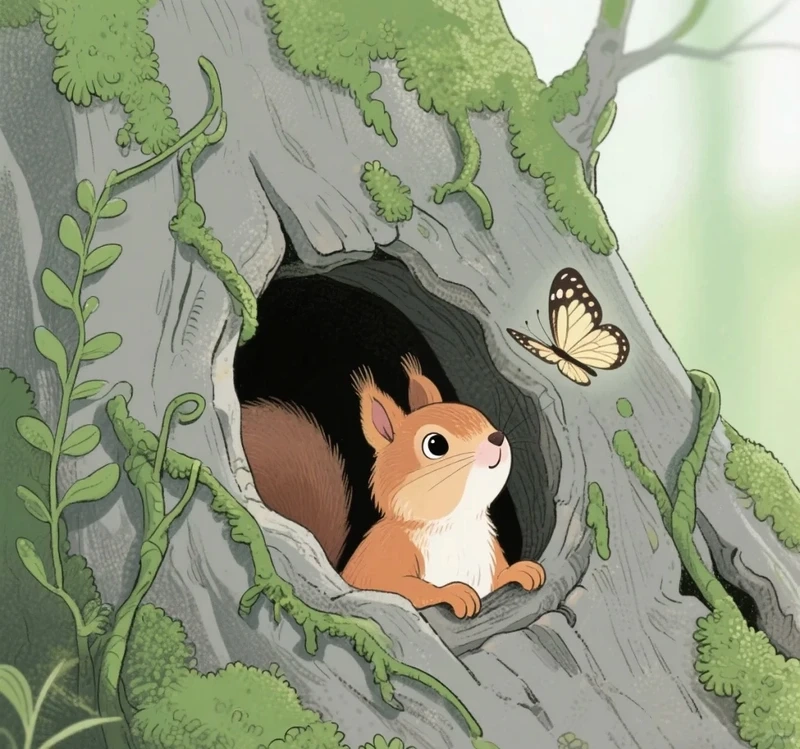 Chibi sóc dễ thương khiến ai nhìn cũng phải mỉm cười