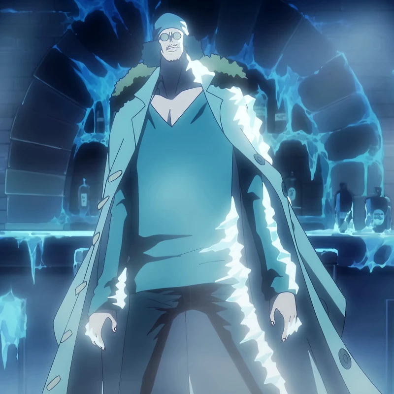 Trận chiến lịch sử giữa akainu aokiji tại Punk Hazard