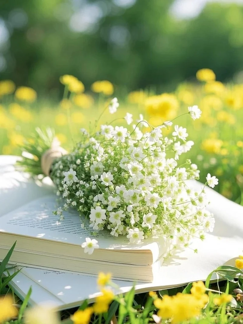 Chi tiết ấn tượng từ avatar hoa baby chụp cận cảnh