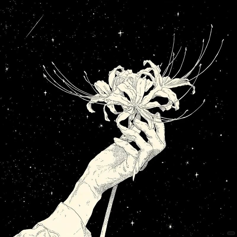 Đổi vibe buồn với avatar hoa bỉ ngạn buồn đầy tâm trạng và nghệ thuật