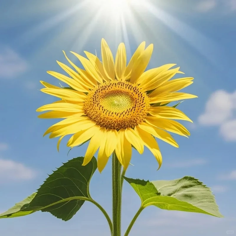 Avatar hoa hướng dương cute mang năng lượng tích cực cho ảnh đại diện