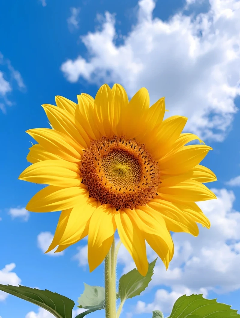 Xu hướng mới với avatar hoa hướng dương phong cách hàn quốc