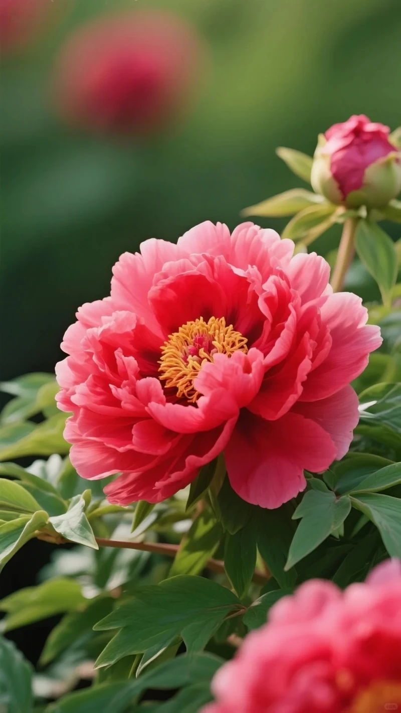 Cá tính nhẹ nhàng với avatar hoa mẫu đơn phong cách tumblr