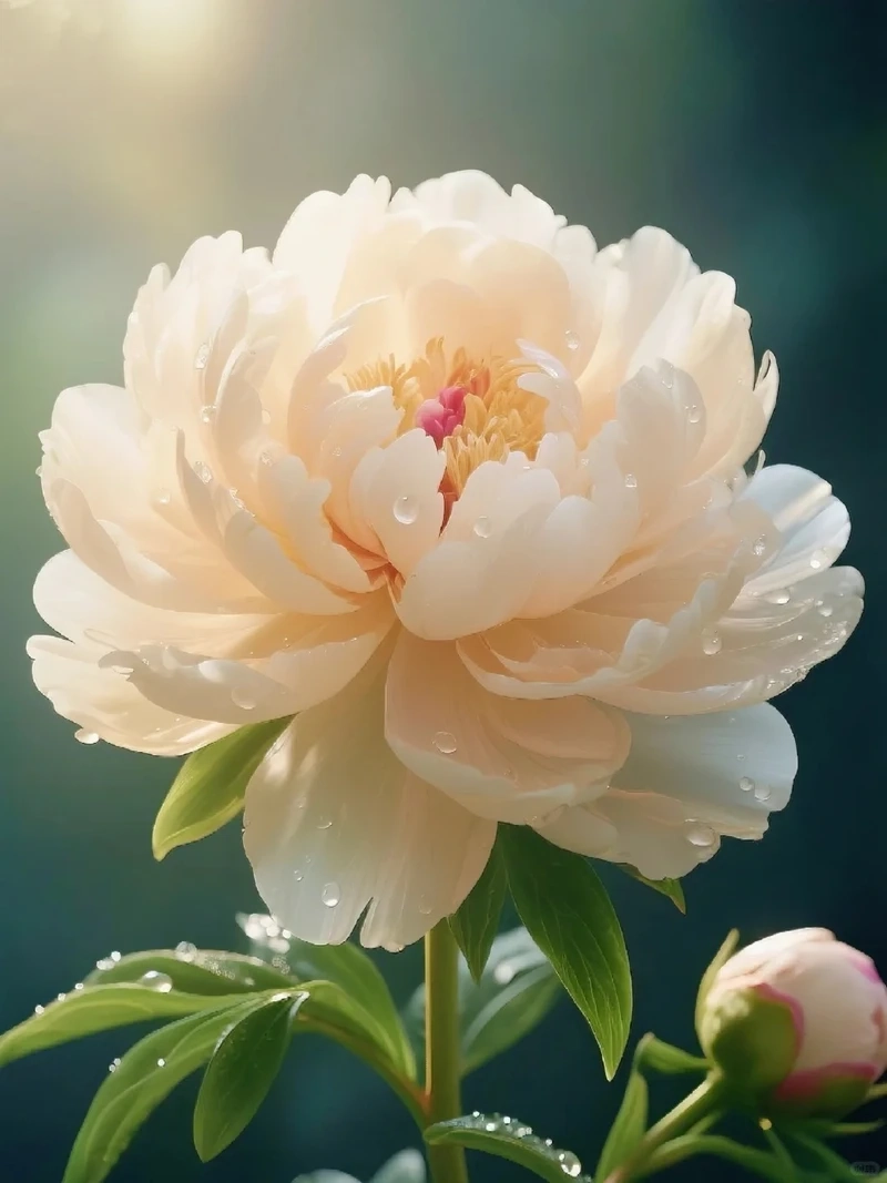 Vẻ đẹp thanh lịch từ avatar hoa mẫu đơn tinh tế đầy cuốn hút