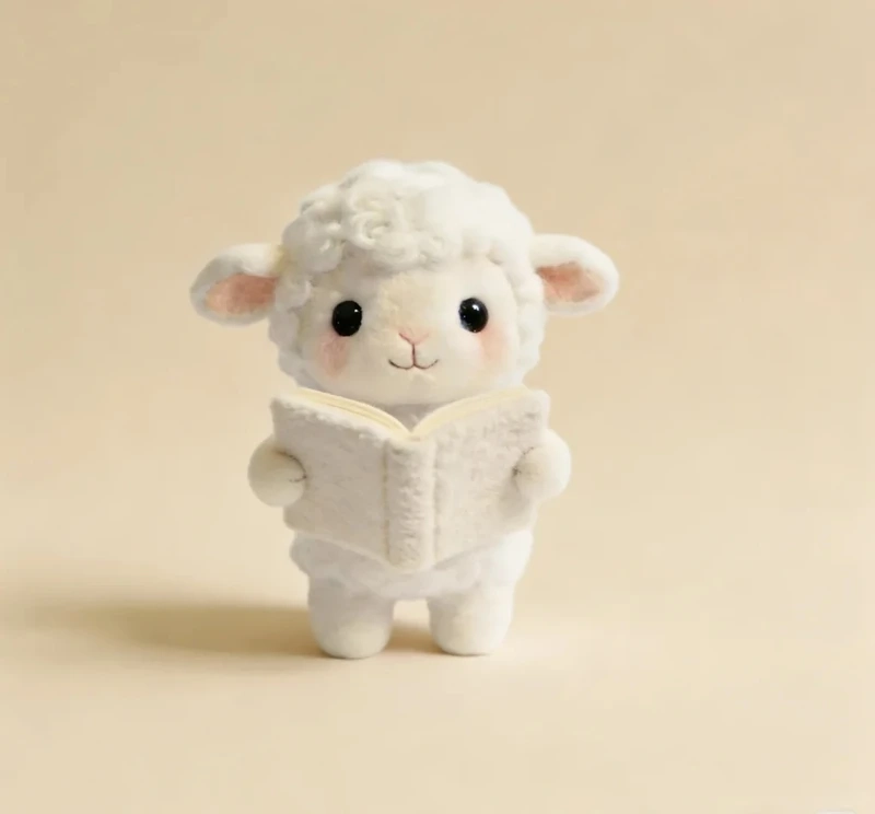 Bộ cừu chibi đáng yêu khiến ai nhìn cũng thích