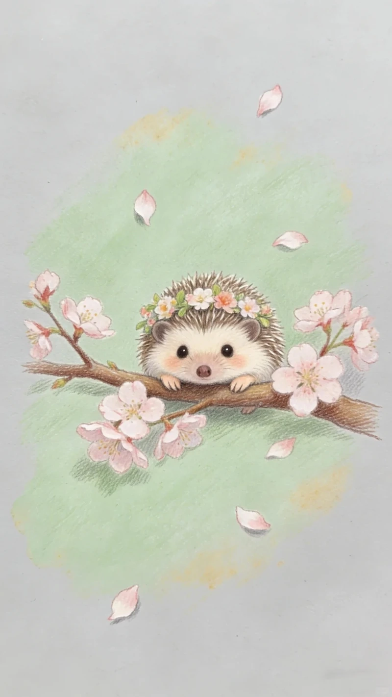 Tuyển tập hình vẽ nhím chibi đáng yêu và ngộ nghĩnh