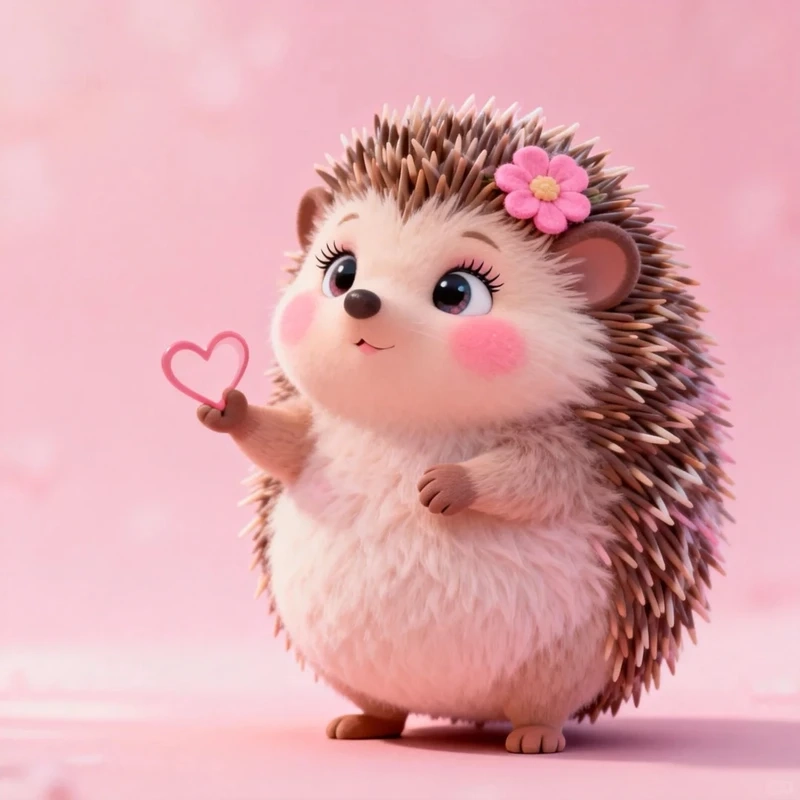 Những mẫu nhím chibi ngộ nghĩnh khiến người xem thích thú