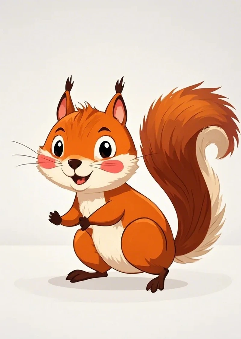 Những mẫu chibi sóc đáng yêu nhỏ xinh cực dễ thương