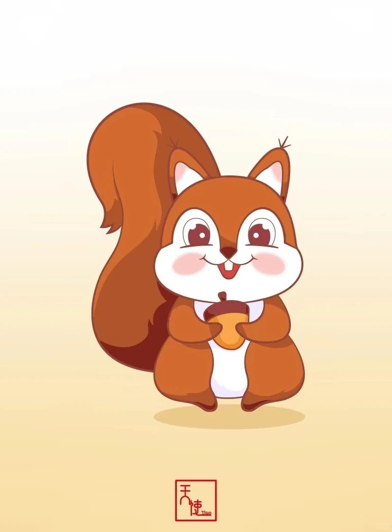 Những mẫu chibi sóc ngộ nghĩnh khiến người xem thích thú