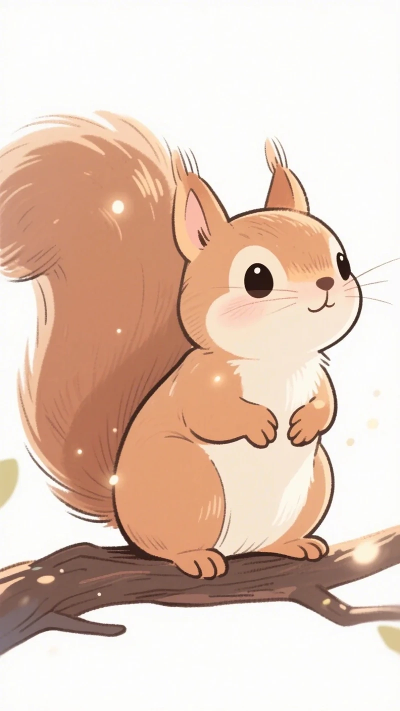 Phong cách chibi sóc kawaii cực đáng yêu cho ảnh đại diện