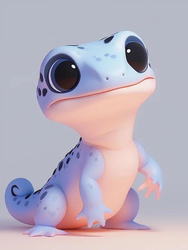 Tuyển tập chibi tắc kè hoạt hình ngộ nghĩnh và sinh động