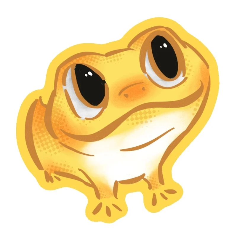 Những mẫu tranh chibi tắc kè đáng yêu cực xinh