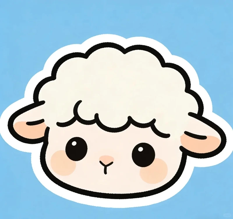 Những mẫu cừu chibi kawaii siêu đáng yêu cho fan chibi