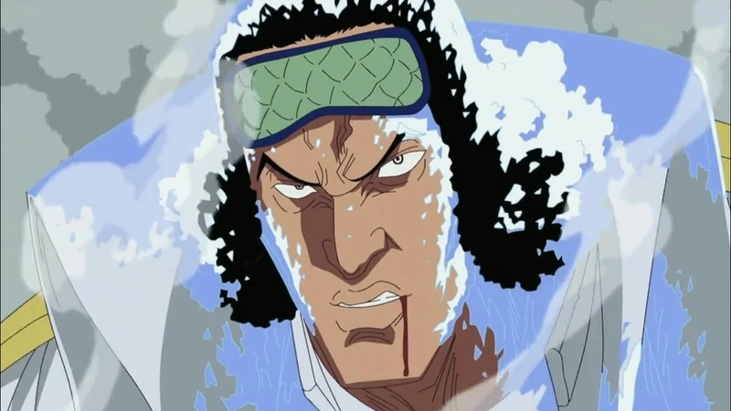 Câu hỏi gây tranh cãi did aokiji kill garp trong One Piece