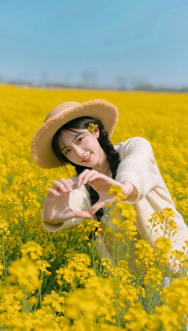 Bộ ảnh studio ấn tượng với gái xinh bên hoa chụp studio