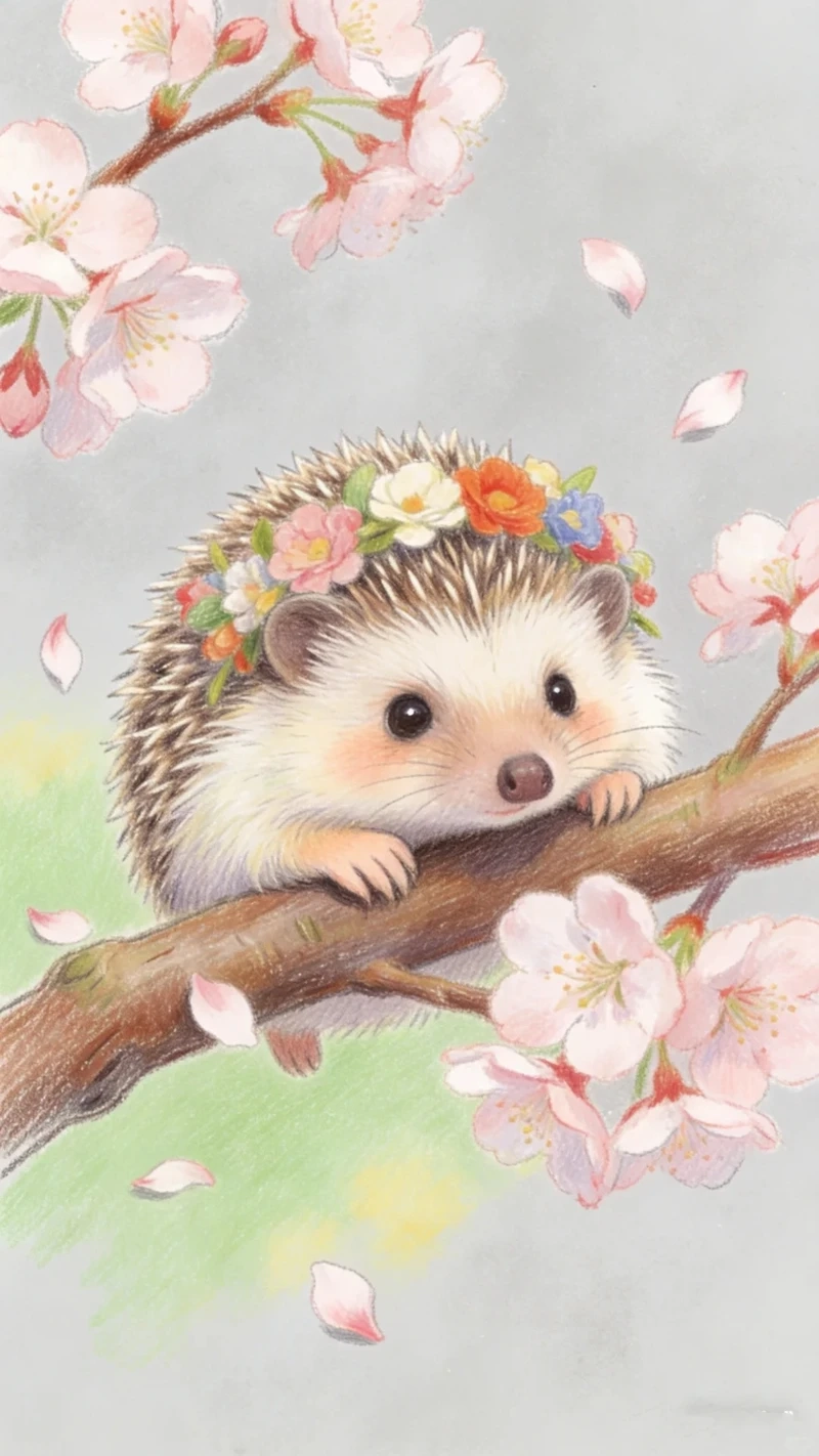 Những mẫu chibi nhím biểu cảm ngộ nghĩnh và vui nhộn