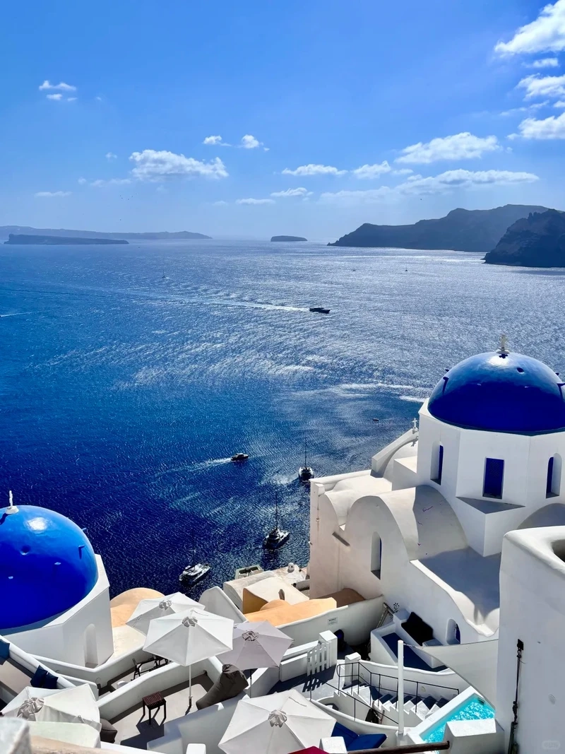 Hơi thở biển trời trong phong cảnh Hy Lạp Địa Trung Hải