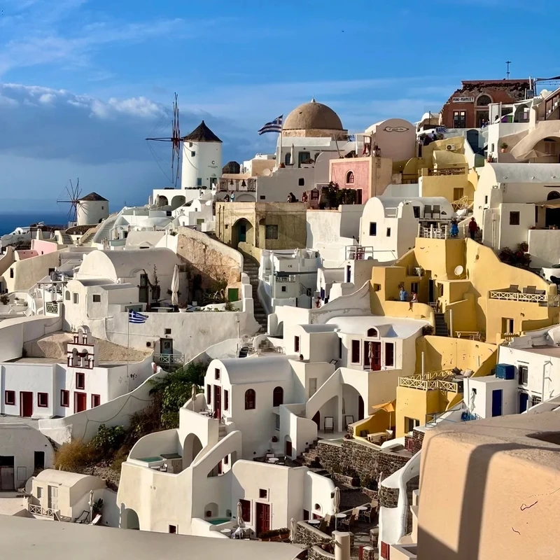 Vẻ đẹp biển trời của phong cảnh Hy Lạp biển đảo