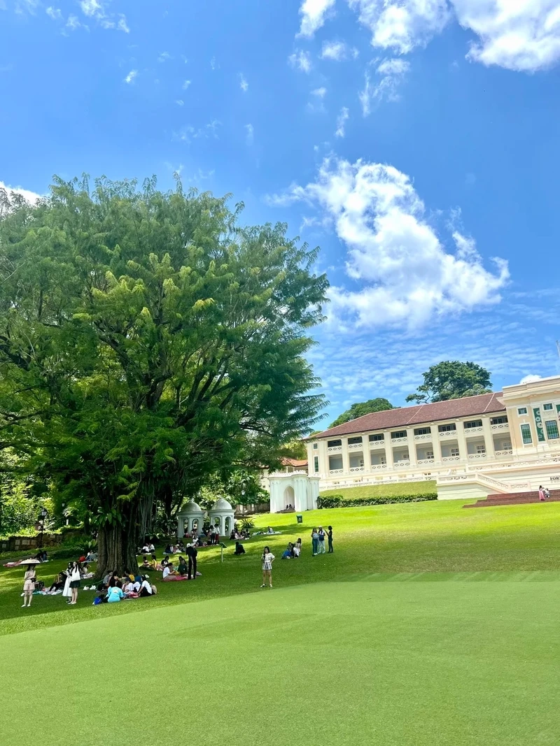 Khung hình ấn tượng của phong cảnh Singapore view đẹp khiến ai cũng mê