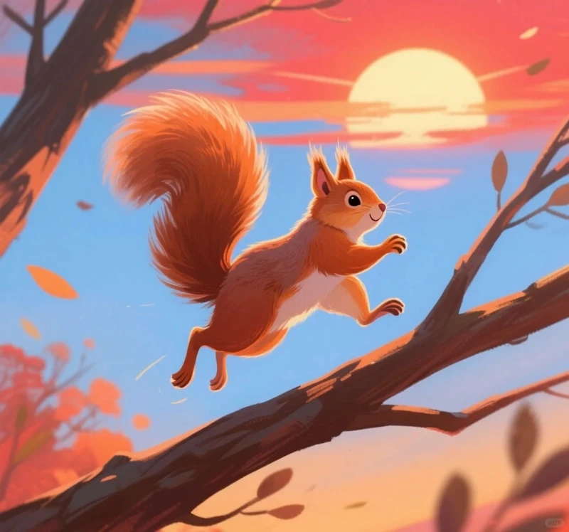 Tuyển tập chibi sóc hoạt hình cute cực ngộ nghĩnh